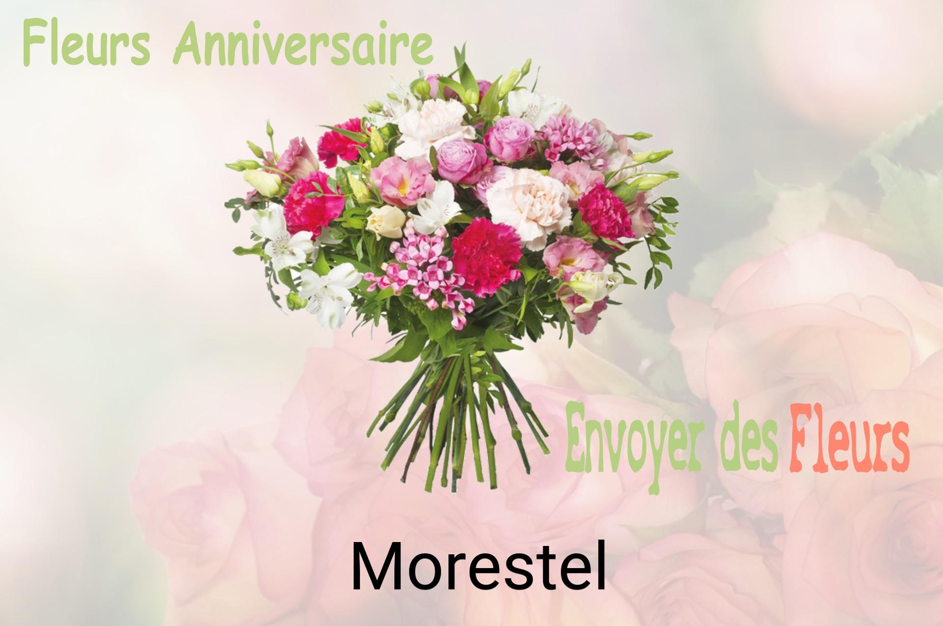Bouquet de fleurs d’anniversaire livré à Morestel